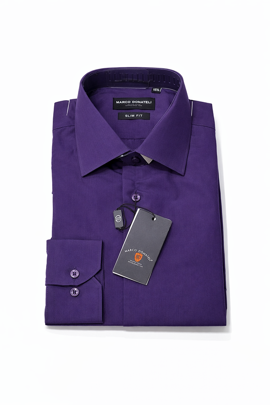 Dress Shirt Purple