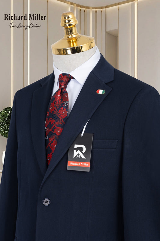 Navy Blue Suit 2PC