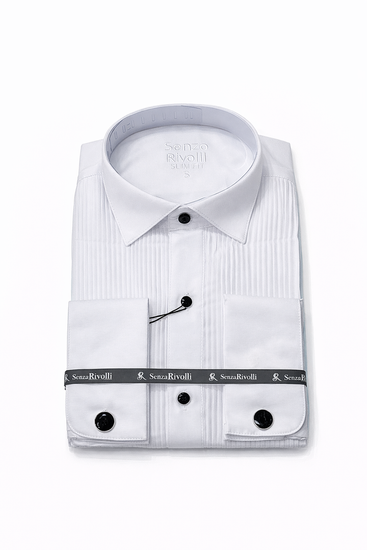 Tuxedo Shirt White