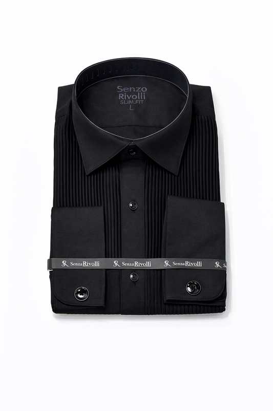 Tuxedo Shirt Black